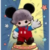 DIMOO WORLD × DISNEY -sarja – Mikki vinyylipehmolaukku