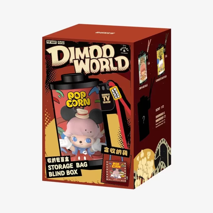 DIMOO WORLD × DISNEY -sarja – Säilytyspussi ja sokea laatikko