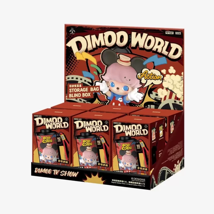 DIMOO WORLD × DISNEY -sarja – Säilytyspussi ja sokea laatikko