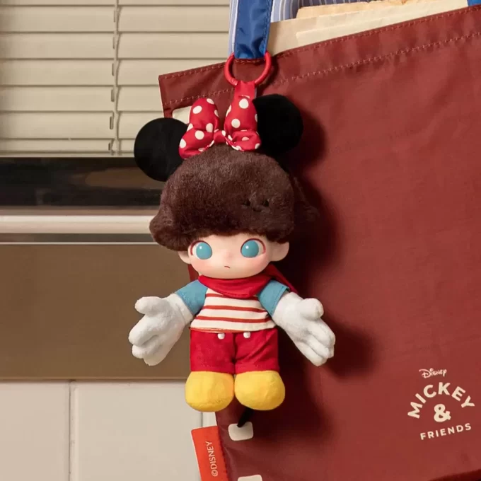 DIMOO WORLD × DISNEY -sarja – Vinyylipehmoinen avaimenperärasia