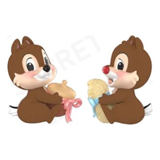 Disney Chip ”N Dale” -sarjan hauskat veljekset -hahmot, ”vaihtolahja” -salainen painos