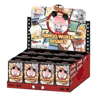 Disney Dimoo World -hahmon sinetöity kotelo (12 sokeaa laatikkoa)