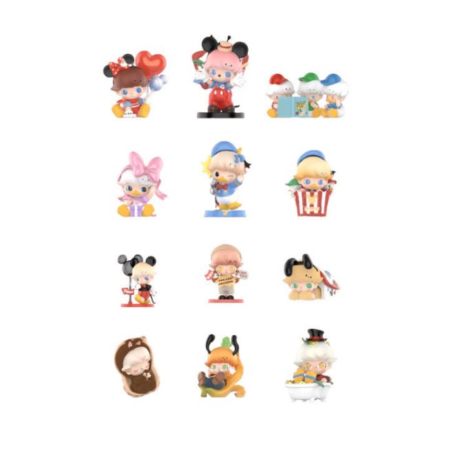 Disney Dimoo World -hahmon sinetöity kotelo (12 sokeaa laatikkoa)