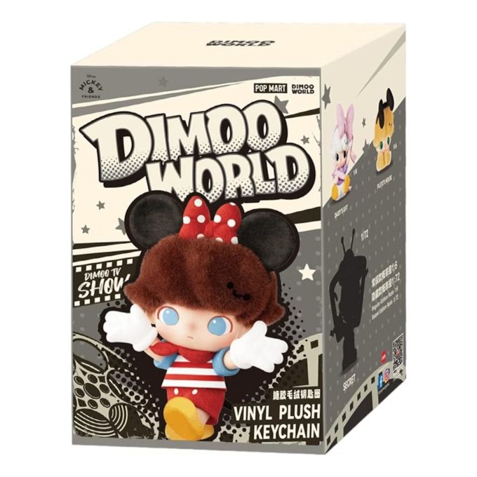 Disney Dimoo World Vinyylipehmo Riipus Sinetöity Suojakotelo (1 Sokea Rasia)