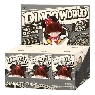 Disney Dimoo World Vinyylipehmo Riipus Sinetöity Suojakotelo (6 Suojalaatikkoa)