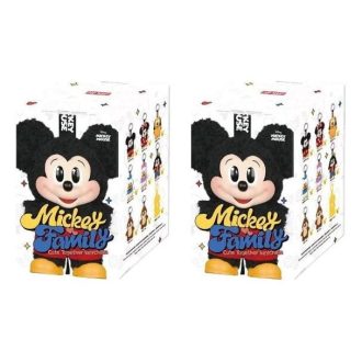 Disney Mickey Family Together -avaimenperän sinetöity kotelo (2 sokeaa rasiaa)