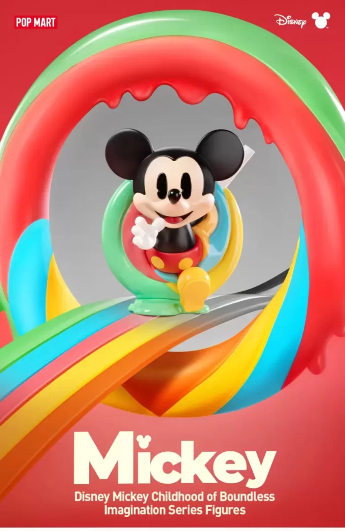 Disney Mikki Hiiri Rajattoman Mielikuvituksen Lapsuus -sarjan Figuurit