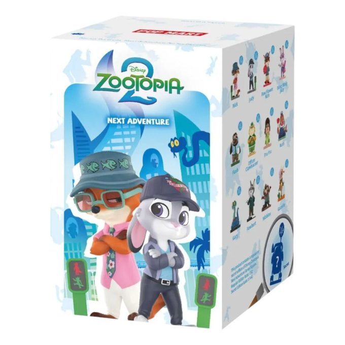 Disney Zootopia Next Adventure -hahmot Sinetöity kotelo (1 sokea laatikko)