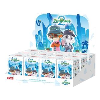 Disney Zootopia Next Adventure -hahmot sinetöity kotelo (12 sokeaa laatikkoa)