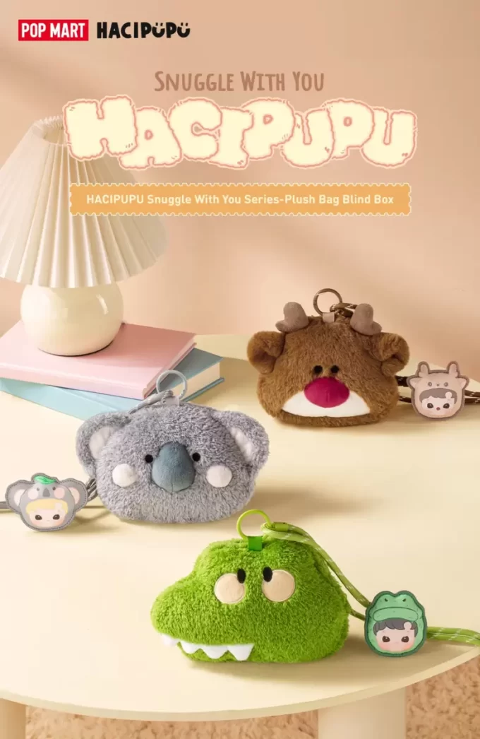 HACIPUPU Snuggle With You -sarja – Pehmolaukku, sokea laatikko
