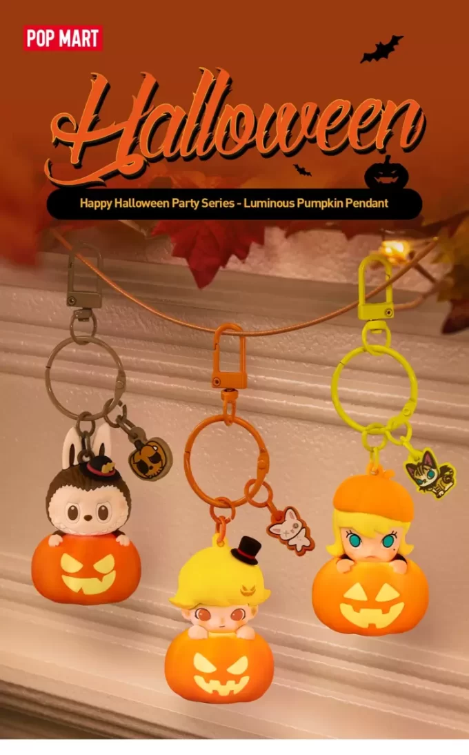 Happy Halloween Party -sarja – Valaiseva kurpitsa-riipus