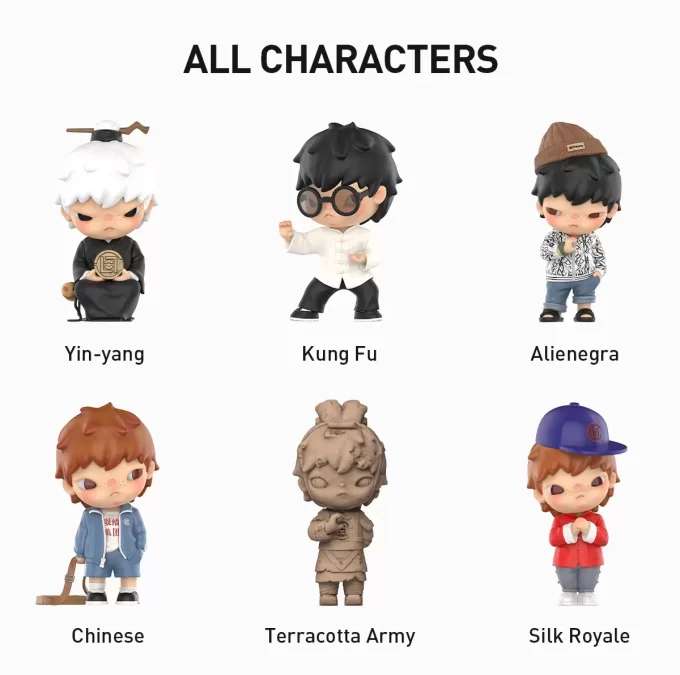 Hirono × CLOT-sarjan hahmot