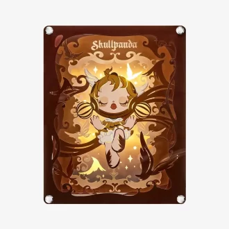 KULLPPANDA Todellisuuden kuva -sarja – Paperiaskartelulamppu (värillinen versio)