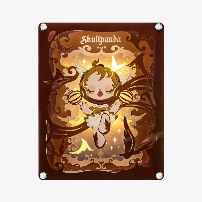 KULLPPANDA Todellisuuden kuva -sarja – Paperiaskartelulamppu (värillinen versio)