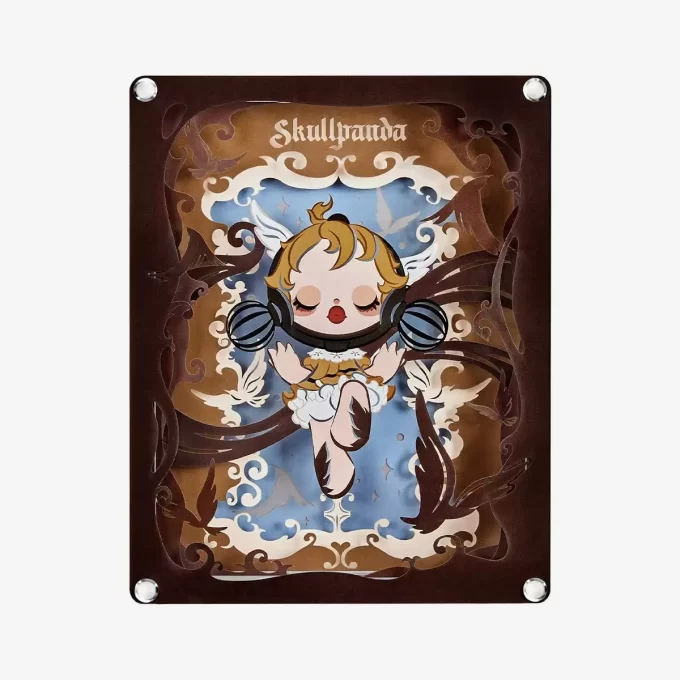 KULLPPANDA Todellisuuden kuva -sarja – Paperiaskartelulamppu (värillinen versio)