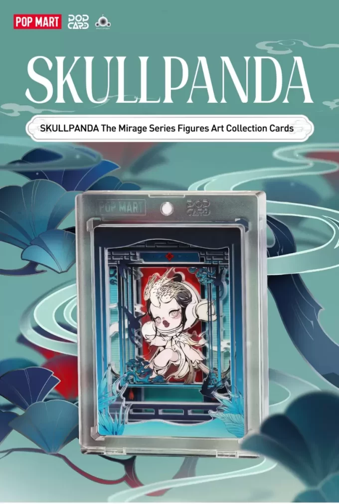 KULLUPANDA Mirage-sarjan hahmojen taidekokoelmakortit