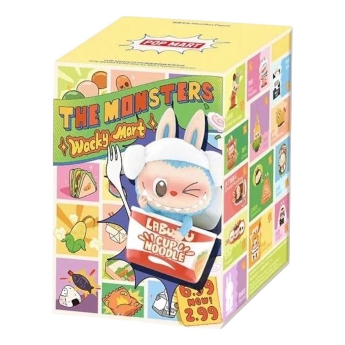Labubu Wacky Mart -hahmojen sinetöidyt kotelot (1 sokea laatikko)