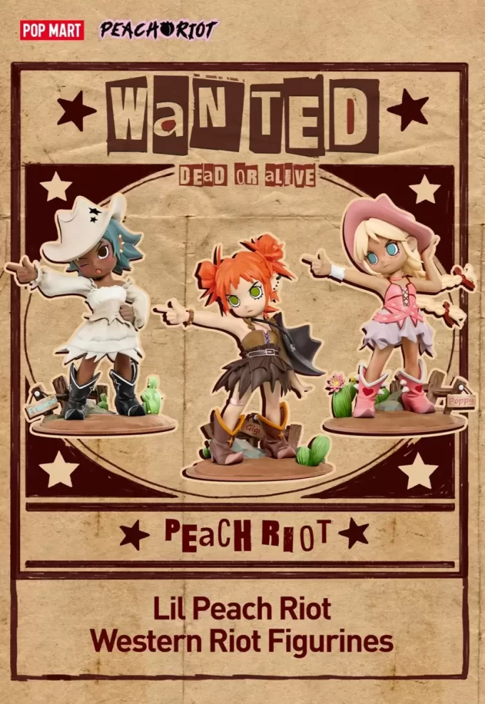 Lil Peach Riot Western Riot -hahmot