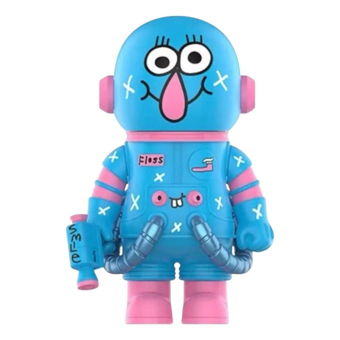 Mega-avaruus Molly 400% Jon Burgerman Avaruuskadetit ”Floss”