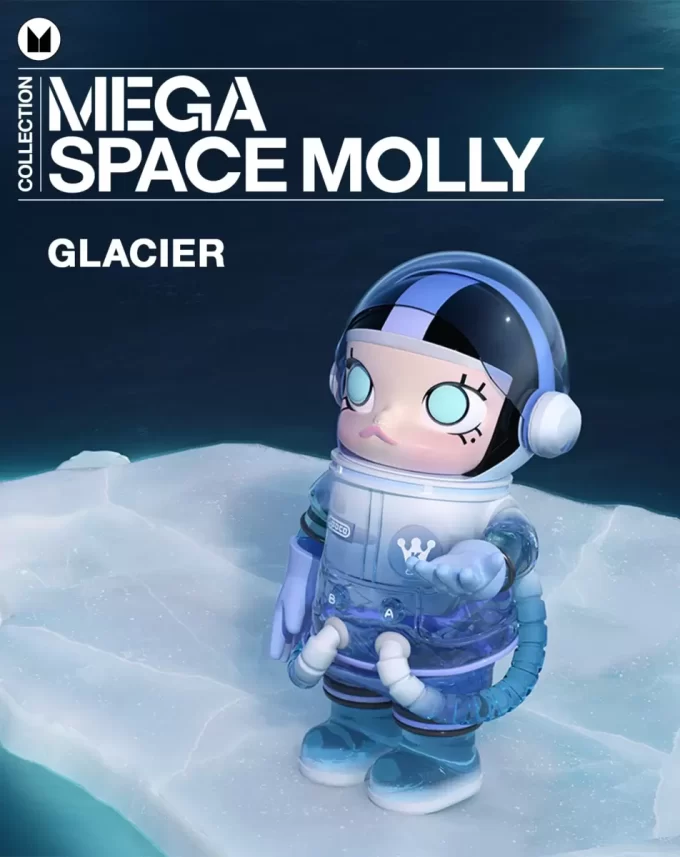 MEGA-KOKOELMA 1000 % AVARUUSMOLLY Glacier