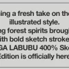 MEGA LABUBU 400% luonnos
