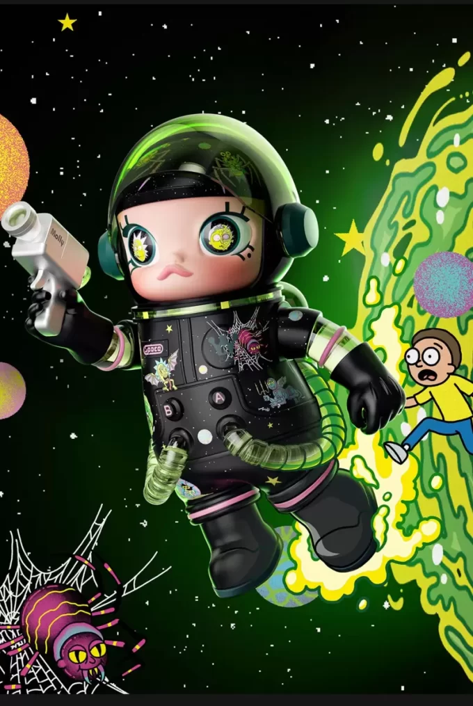 MEGA SPACE MOLLY 1000% Rick ja Morty