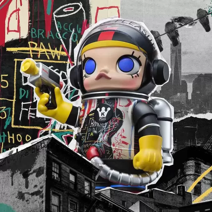 MEGA SPACE MOLLY 400 % Jean-Michel Basquiat