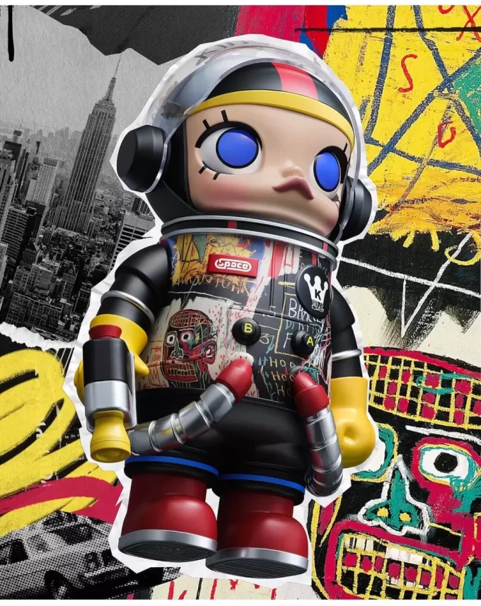 MEGA SPACE MOLLY 400 % Jean-Michel Basquiat
