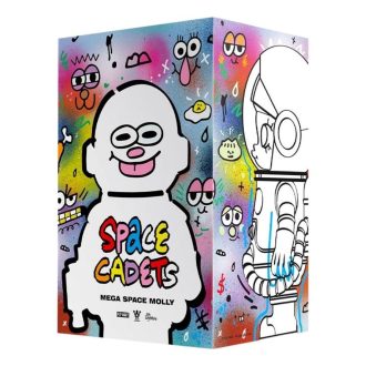 Mega Space Molly 400% Jon Burgerman Space Cadets -sinetöidyt kotelot (1 sokea laatikko)