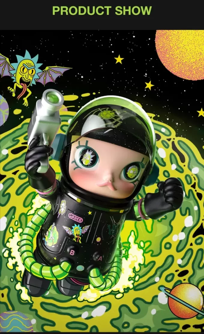 MEGA SPACE MOLLY 400% Rick ja Morty