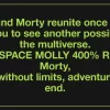 MEGA SPACE MOLLY 400% Rick ja Morty