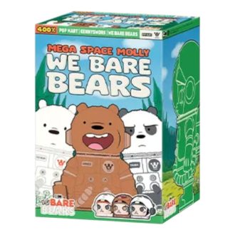 Mega Space Molly 400% We Bare Bears -sinetöity kotelo (1 sokea laatikko)