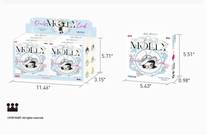 MOLLY Daily Look -sarja – Korttikotelo Riipusverho