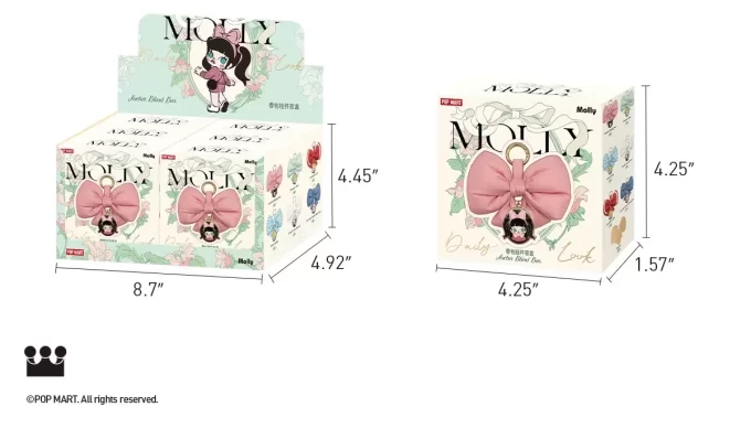 MOLLY Daily Look -sarjan pussillinen sokkolaatikko