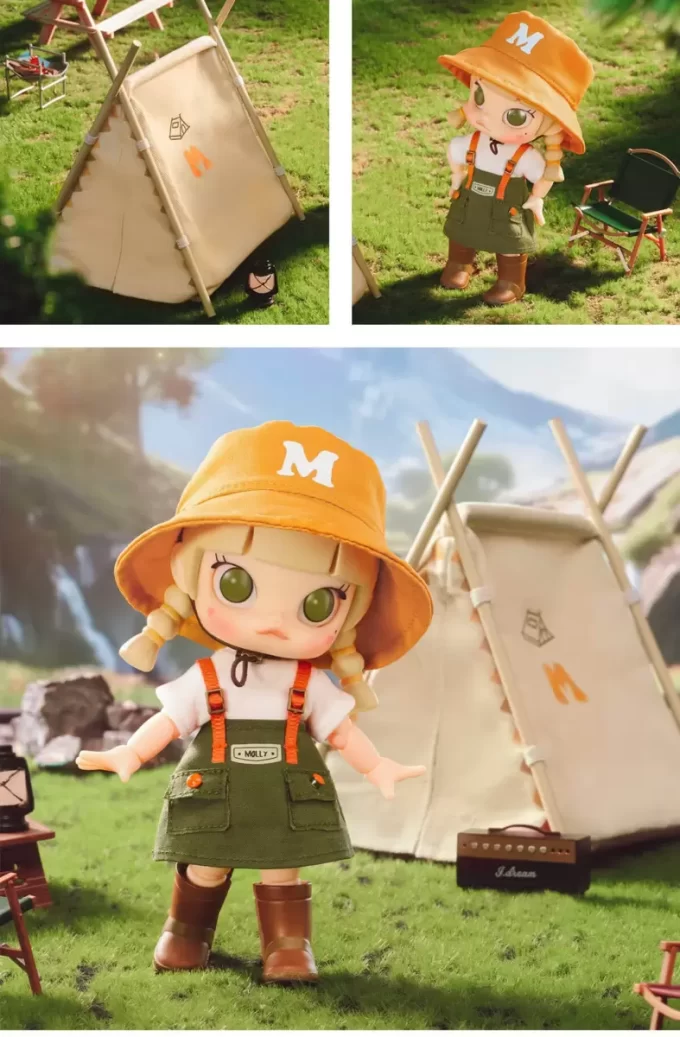 MOLLY Go Camping -toimintahahmo