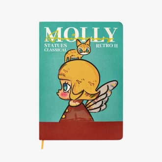 MOLLY-vuosipäiväpatsaat klassinen retro 2 -sarja – muistikirja