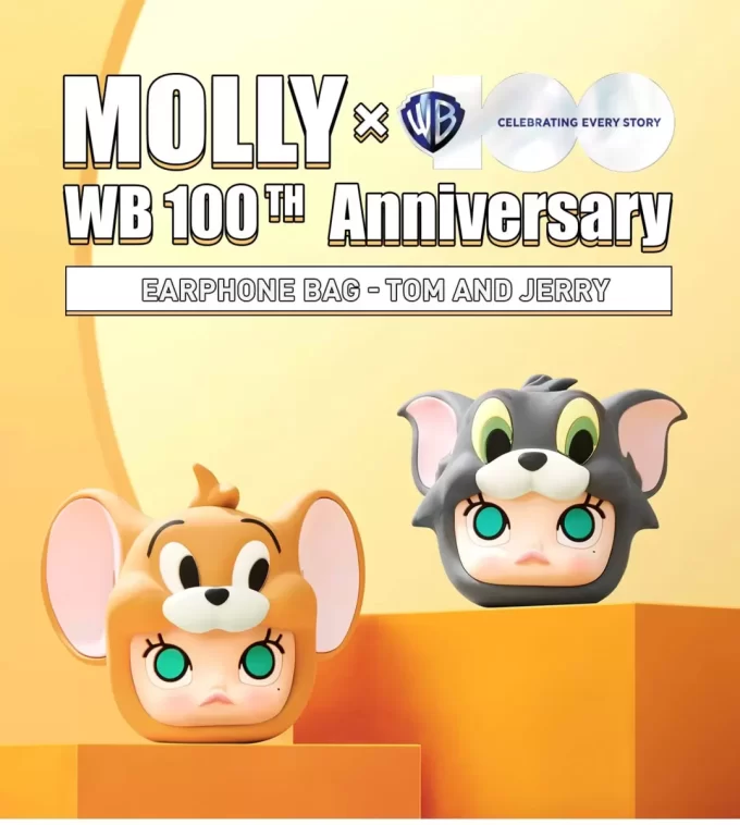 MOLLY X Warner Bros. 100-vuotisjuhlasarja – Kuulokekotelo (Tom ja Jerry)