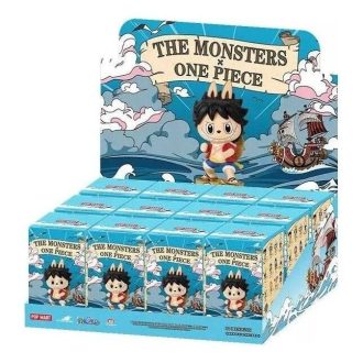 One Piece The Monsters Labubu -sinetöity kotelo (12 sokkolaatikkoa)