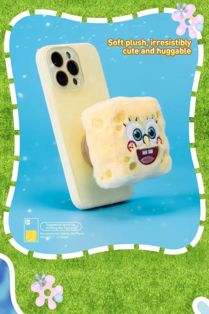 Paavo Pesusieni-Bikini Bottom -matkapuhelimen pidike