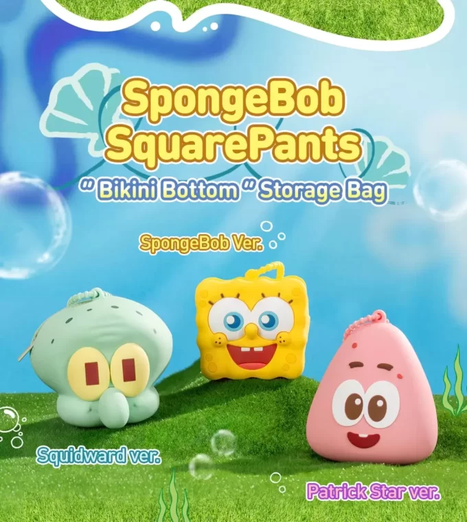 Paavo Pesusieni-Bikini Bottom -matkapuhelimen pidike