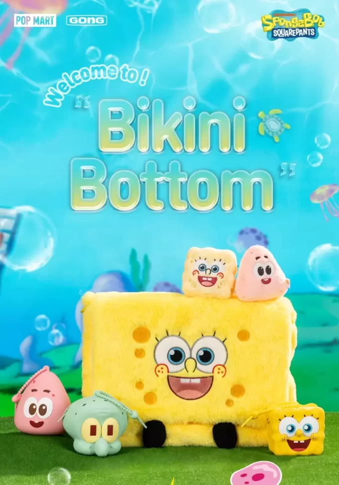 Paavo Pesusieni-Bikini Bottom -matkapuhelimen pidike