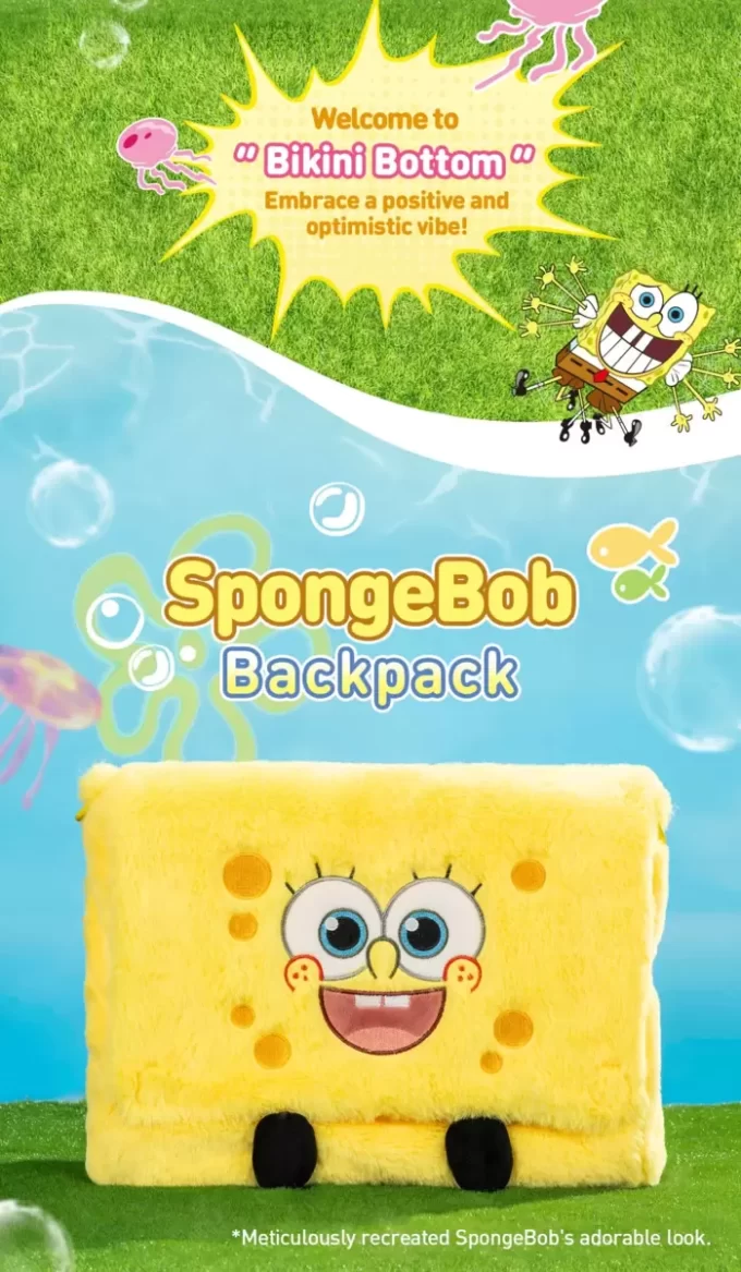 Paavo Pesusieni-Bikini Bottom -matkapuhelimen pidike