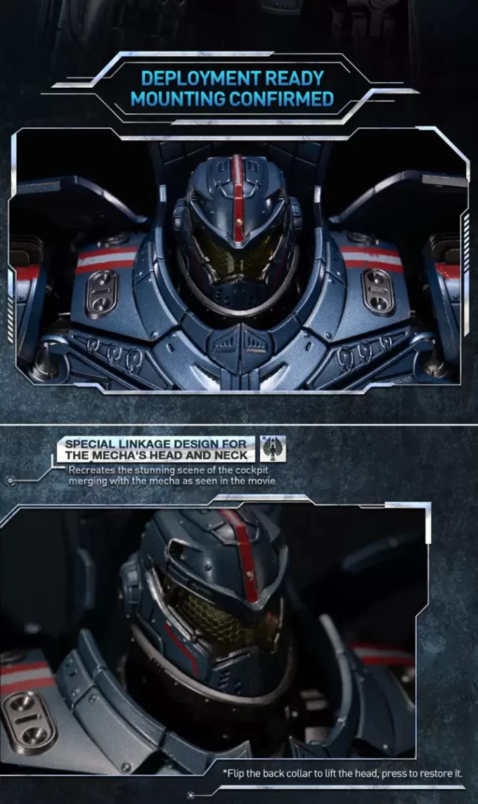 Pacific Rim: Gipsy Danger -painevalettu toimintahahmo