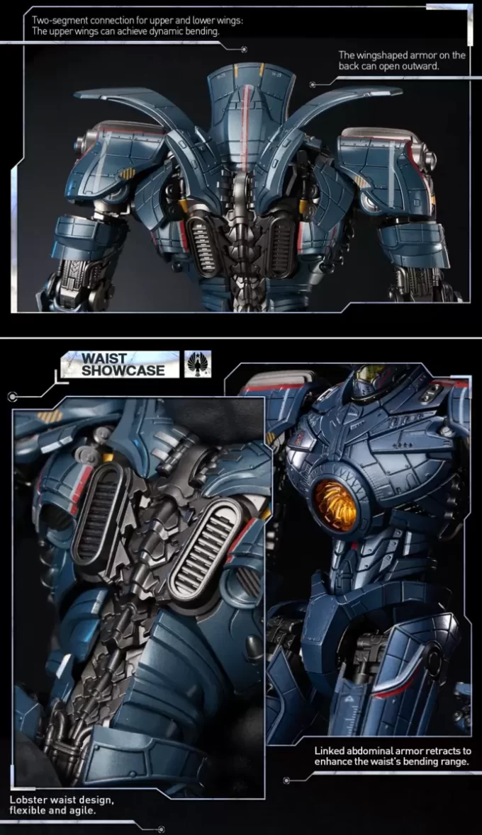 Pacific Rim: Gipsy Danger -painevalettu toimintahahmo