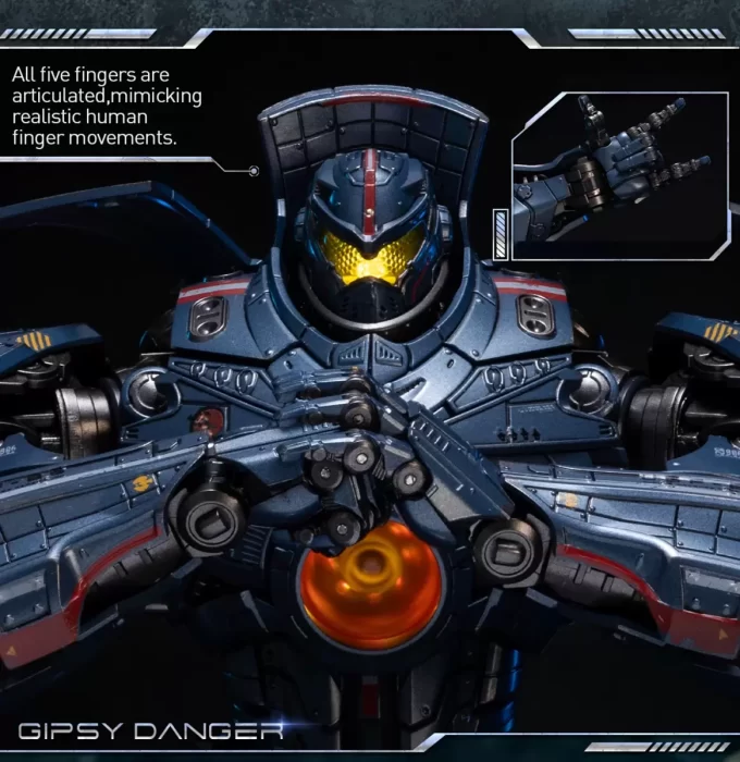 Pacific Rim: Gipsy Danger -painevalettu toimintahahmo