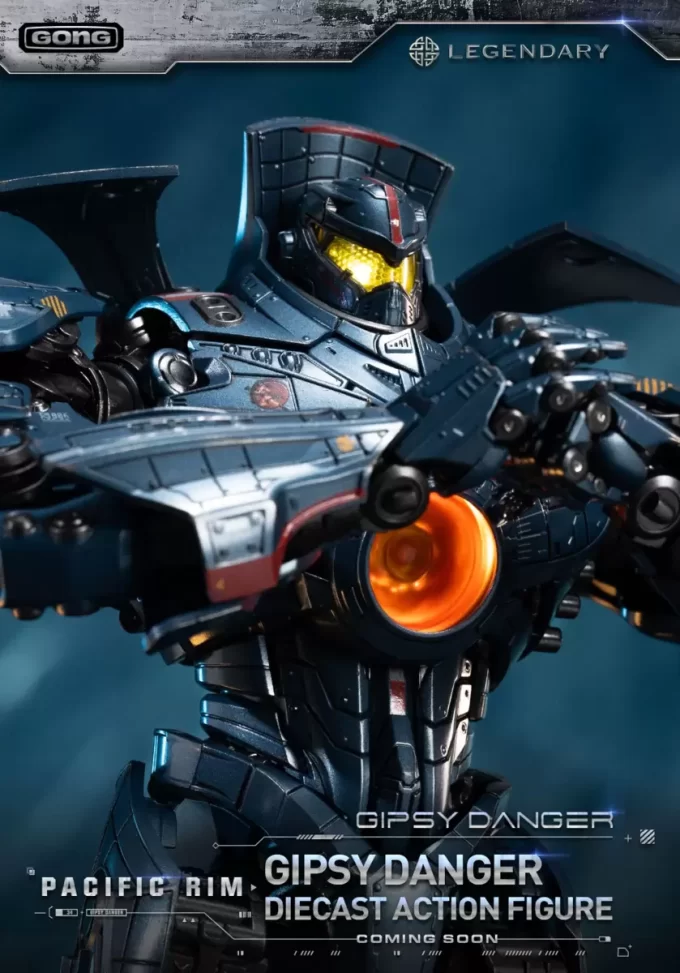 Pacific Rim: Gipsy Danger -painevalettu toimintahahmo