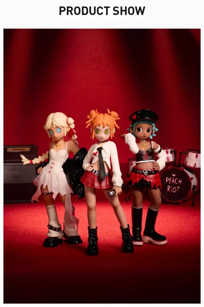 Peach Riot Bloody Valentine -hahmot