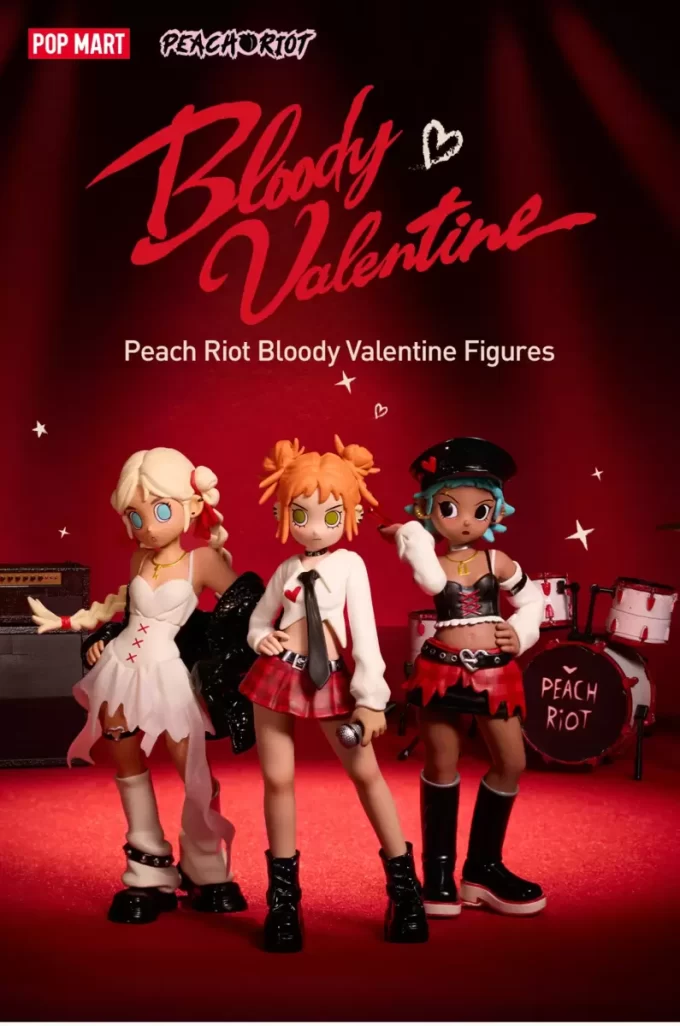 Peach Riot Bloody Valentine -hahmot