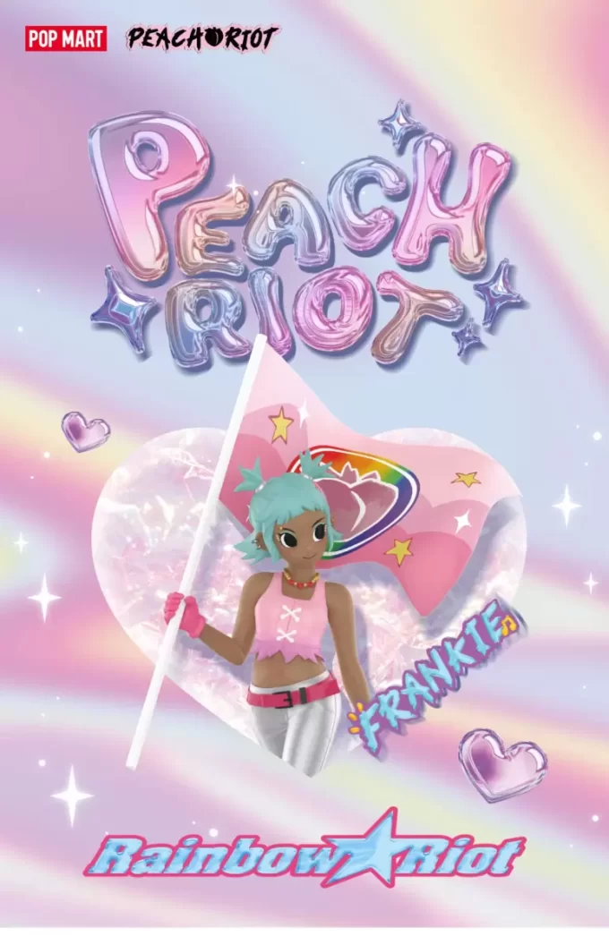 Peach Riot Rainbow Riot -figuuri – Frankie