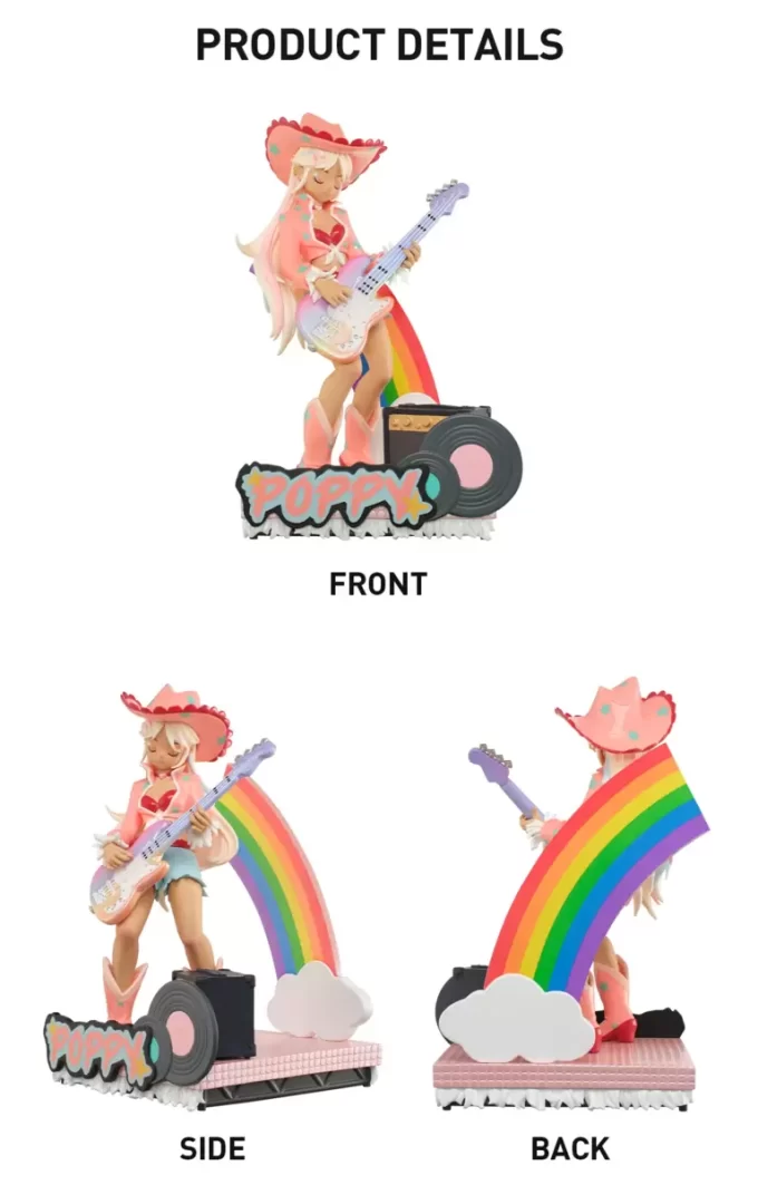 Peach Riot Rainbow Riot -figuuri – Unikko
